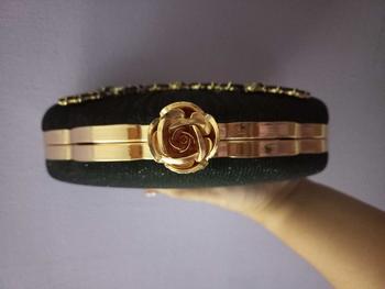 Product Review of Tas Pesta PRESLEY Embellished Crystal Box Clutch Wanita from N**s 2
