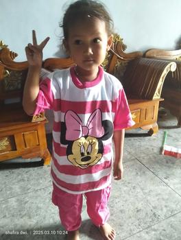 Product Review of SETELAN CARGO ANAK PEREMPUAN SALUR TERBARU 1-5TAHUN Katun Bunda Parsel Bayi from s**a d** 0