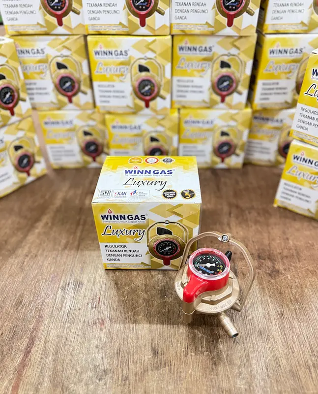 REGULATOR WINN GAS W 800 M GOLD LUXUXRY DOUBLE LOCK / PENGUNCI GANDA SUPERIOR BESI [BISA COD] 3