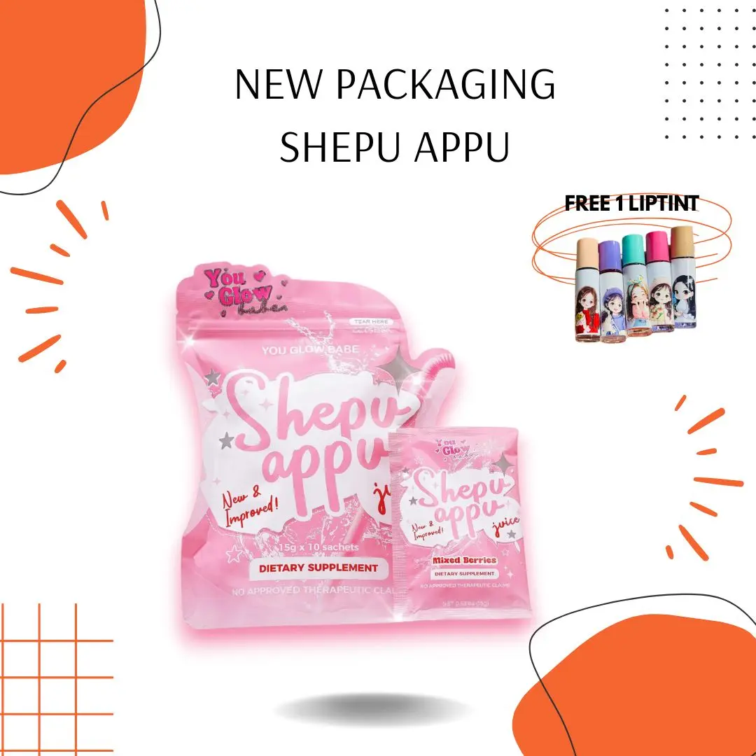 shepu appu glutathione You Glow, Babe Shepu Appu Juice with Glutathione - Beauty NEW PACKAGING
