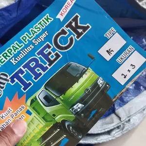 Terpal Best Quality A5 4x5 4x6 2X3 2X4 2X5 3X3 3X4 3X5 3X6 4X4 WATERPROOF terpasang Tali mata ayam pelindung Mobil jemur terpal jemur padi terpal padi 3x4 Terpal Plastik dapat dilipat hitam list biru