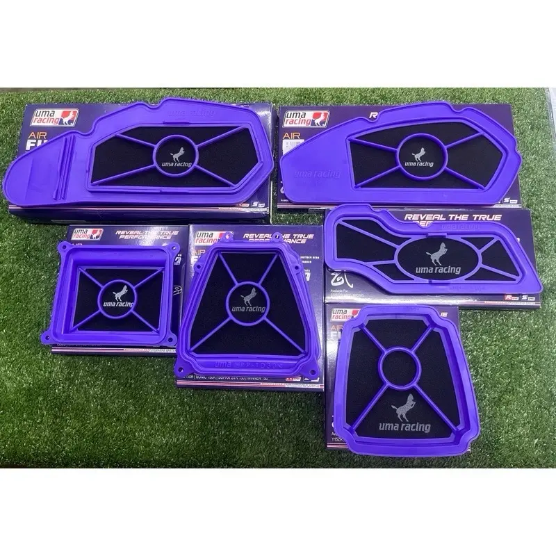 Pcx150 / Nvx155 / Ego / Lc135 / Rs150 / Y15 / Vario160 / Adv160 / Pcx160 Air Filter Dual Kit Uma Racing