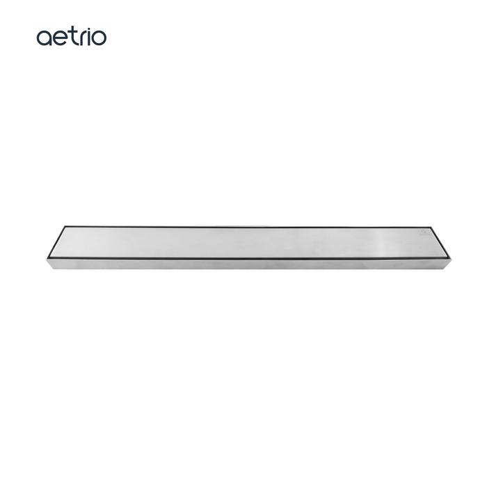 Gambar AETRIO Floor Drain Panjang | FD-020600M Brushed Chrome dari Aetrio Shop Kota Administrasi Jakarta Utara Tokopedia