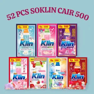 PROMO SOKLIN 52PCS CAIR KEMASAN 500AN 20ML