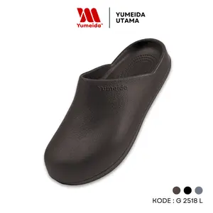 Yumeida G-2518 L - Sandal Kodok Baim Pria Karet Tahan Air Anti Slip Casual Harian