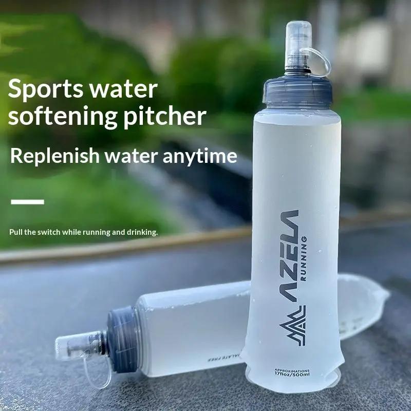 250ml 500ml BPA-free mềm nước túi linh hoạt và thuận tiện cho các sự kiện thể thao