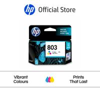 Gambar Tinta Printer HP 803 Tri-color / Economy Black / Original Ink Cartridge Hitam Warna Cartridge Asli - 803 Black dari HP Indonesia Kota Administrasi Jakarta Utara 1 Tokopedia
