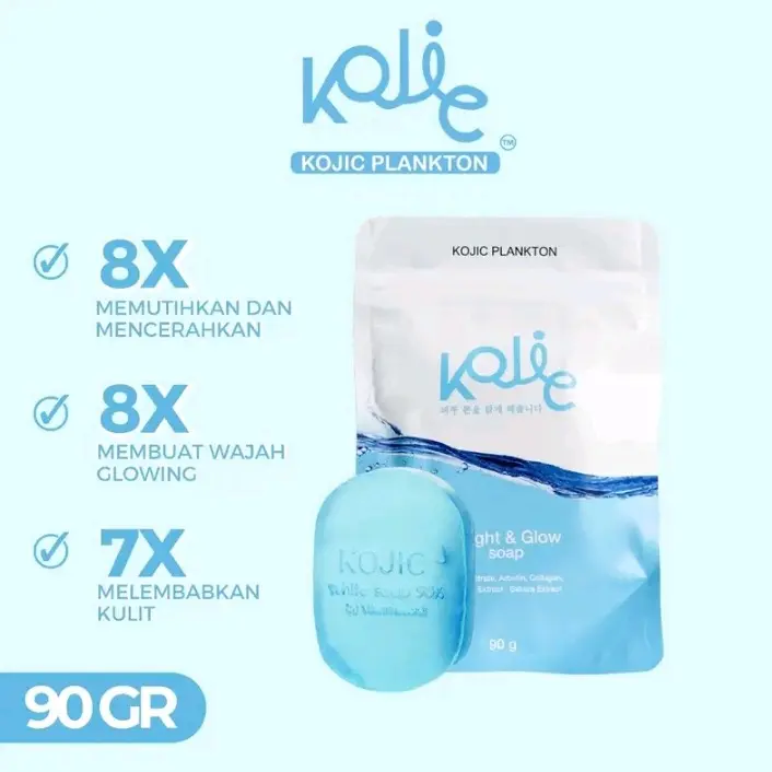 KOJIC PLANKTON BTIGHT & GLOW SOAP 40g