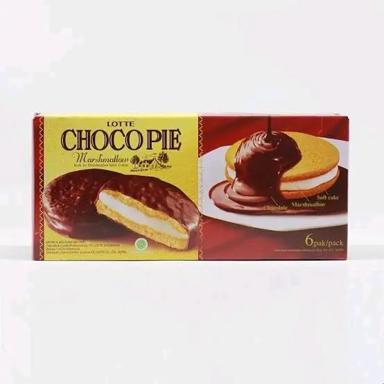 LOTTE CHOCOPIE MARSHMALLOW ISI 6 PCS X 26 GR 0