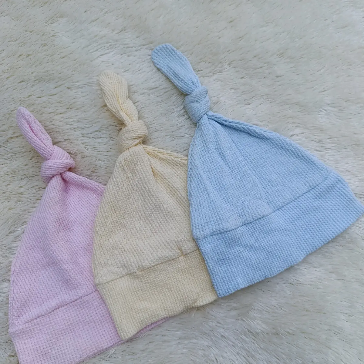 Topi KUPLUK Bayi Knot Hat Baby Newborn Polos