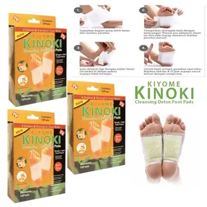 [ BISA COD 10 PCS ] Kinoki Koyo Herbal Detox Foot Original Gold /  Ampuh Menghilangkan Racun / Refleksi