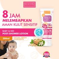 Gambar BerryC Post Shower Lotion 200G - Face & Body Lotion Pelembab Kulit Bayi Anak Kulit Kering - Sensitif dari BerryC Indonesia Kota Administrasi Jakarta Utara 1 Tokopedia
