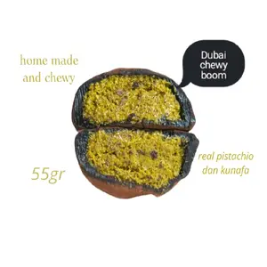 Dubai chewy cookie pistachio kunafa halal