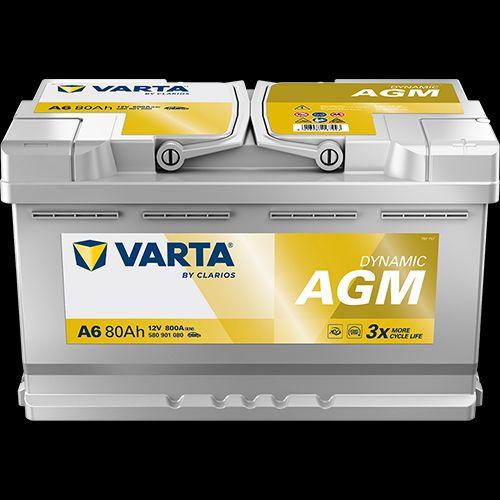 Gambar VARTA F21 / A6 58001 SILVER DYNAMIC AGM L4 580901 cca 800 12v 80ah dari Taipan Aki Kota Administrasi Jakarta Selatan Tokopedia