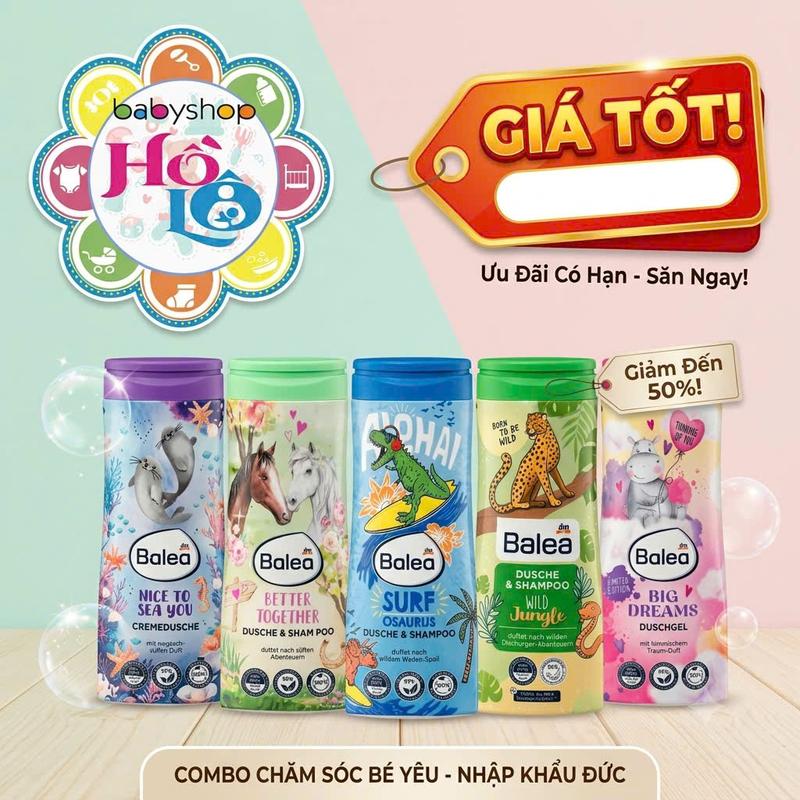 Sữa tắm gội toàn thân cho bé 230ml
