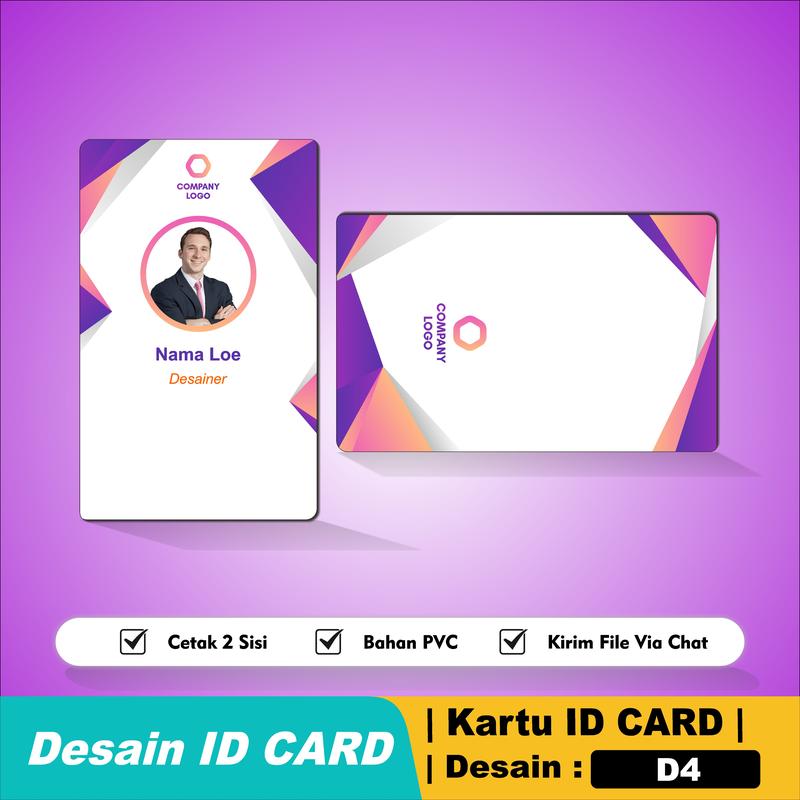 | Cetak | A1-I9 | ID CARD | Desain dan Custom | Edition Desain Bebas dan Cetak UV Printing - Cards 3