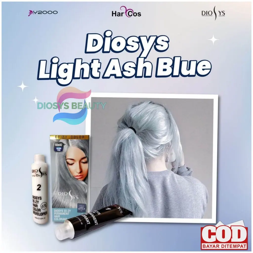 Light ash Blue / Biru Terang