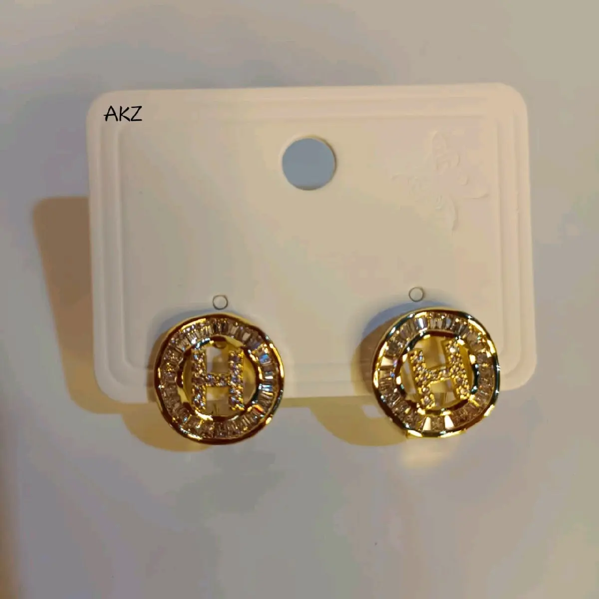 Ak Zior - Locha - Anting Wanita Fashion Korea Pesta Vintage Glamor Mewah Dewasa Anti Karat