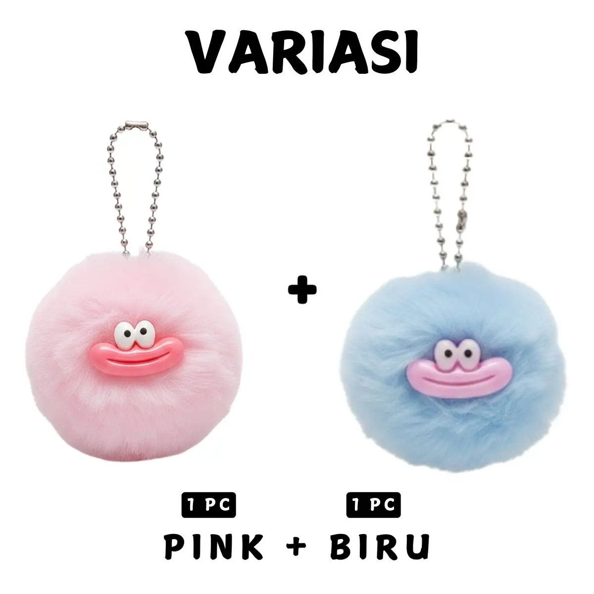 (C) PINK + BIRU