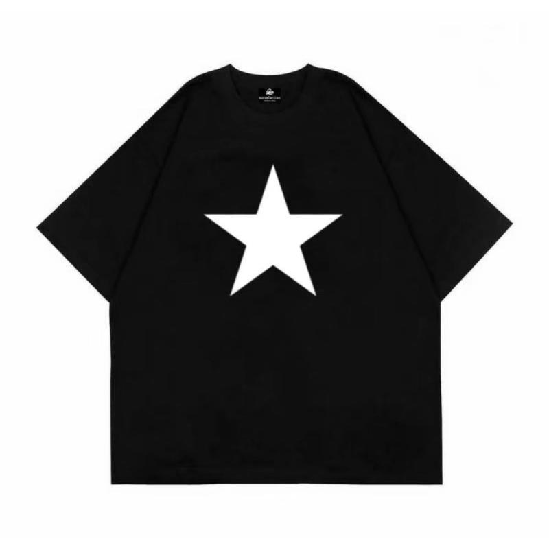 Applause - T-shirt Stars | Kaos Logo Bintang | Atasan Pria Wanita | Kaos Reguler Combed Couple High Nyaman Pria Wanita Custom | Kaos Distro Lengan Pendek 2