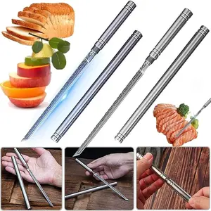 DAPURKU MINI PISAU TONGKAT PEMOTONG DAGING PISAU DAPUR STAINLESS PISAU SAYUR PISAU FRUIT PISAU ROTI KUE