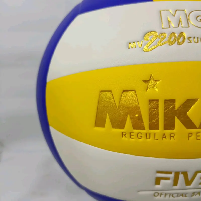 Bola Voli Volly Voly press V330W Pro Liga bahan PU ORIGINAL Import Super soft touch size 5 Kualitas Turnamen Olahraga Outdoor free Pompa Pentilasi Dan Jaring Bisa COD Ball Volley 4