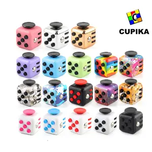 Fidget Kotak Dadu Toys Button Puzzle Dice Mix Handle Cube