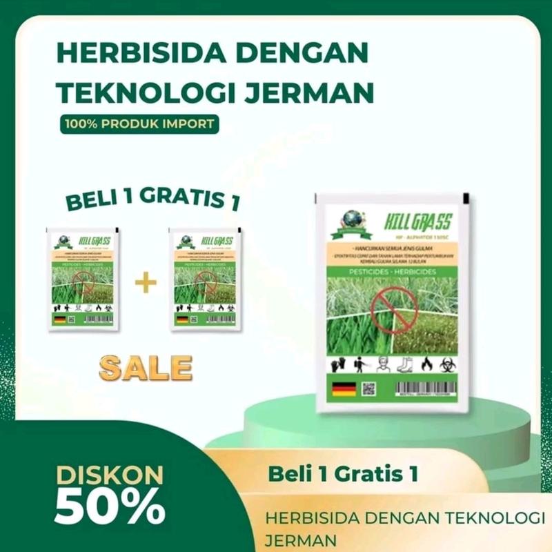 Kill Grass Herbisida Bubuk Pembasmi Gulma Beli 1 gratis 1 0