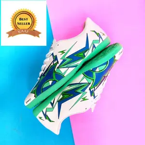 Sepatu Futsal Anak Ortuseight Catalyst Thunderclap White Green l Sepatu Junior l Brand Seller Termurah