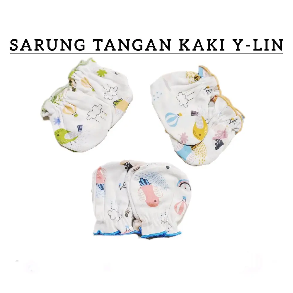 Sarung Tangan Bayi Y-Lin FP Putih Newborn dengan Bahan Lembut