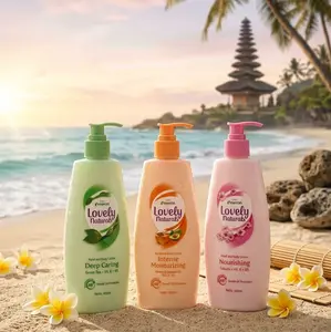 Emeron Lovely Naturals Nourishing Intense moustourizing Hand & Body Lotion 400ml - Lotion Tangan & Tubuh yang Menyegarkan