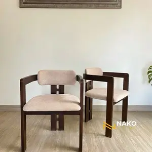 Kursi makan minimalis / kursi makan jati / kursi makan estetik