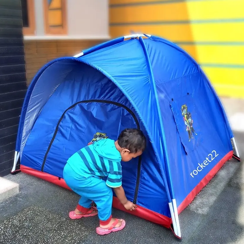 Temukan Tenda Anak Seru UK 160CM dengan 4 Varian Karakter tayo, Spiderman dan Boboiboy - Tersedia Tenda Anak Full Biru yang Siap Menemani Petualangan Anakmu di Tiktok Shop tayo