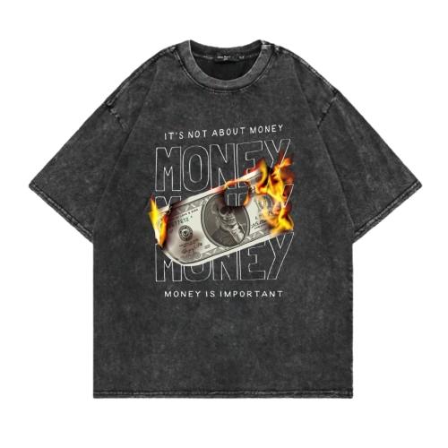 Product Introduction of Setelan Kaos Celana Pria Dewasa Money - Celana Pria Pensek Jeans Denim Motif Sobek - Pendek, Distro, Polos, Sablon, Hitam, Panjang, Cowok, Katun 14