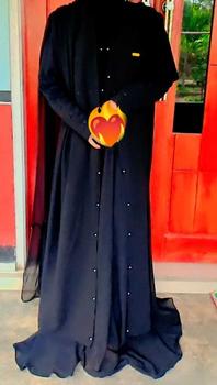Product Review of Anum Premium Series Shafira Set Abaya Matt.Ceruty Armany Cocok untuk Kondangan dan Syar'i - Muslim Gamis Lembut Mewah Outer Mutiara from M**🐣 0