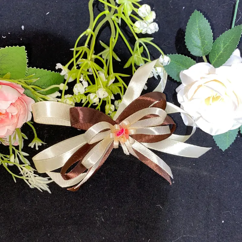 rangkaian bunga hantaran siap pakai bahan hiasan kotak mahar seserahan gift box hantaran/ seserahan (harga perlusin) 4