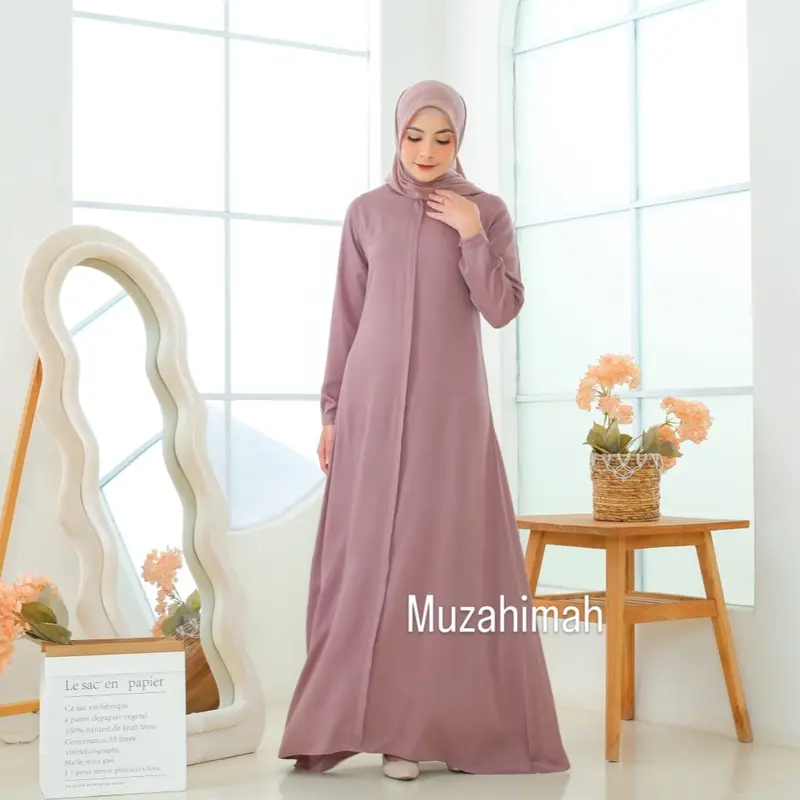 Baju Gamis Syari Abaya Modren Busana Muslimah Wanita - Dress 1