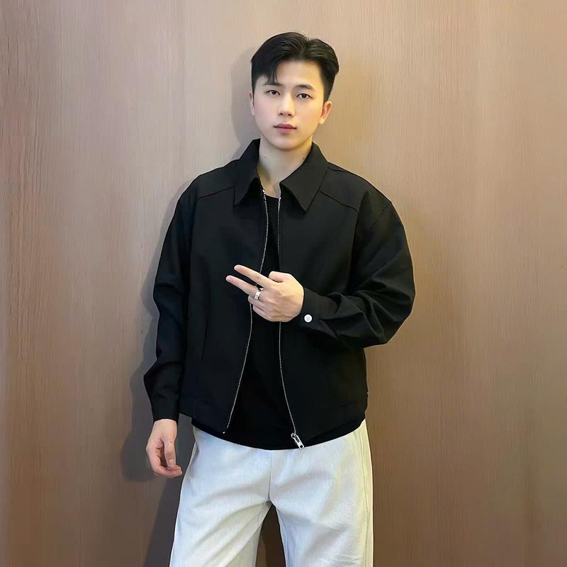 Áo khoác dù nam cổ sơ mi hai lớp vải dù cán dày dặn chống gió BẢO ĐĂNG Menswear…