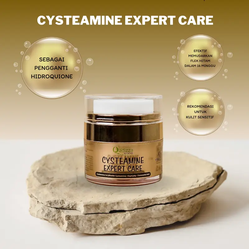 QADIZZA CYSTEAMINE EXPERT GOLD Micellar Cysteamine 5% + Tranexamoyl Dipeptide + Soothing Peptide 0