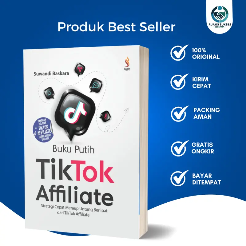 Buku Putih Tiktok Affiliate Soft Cover 0