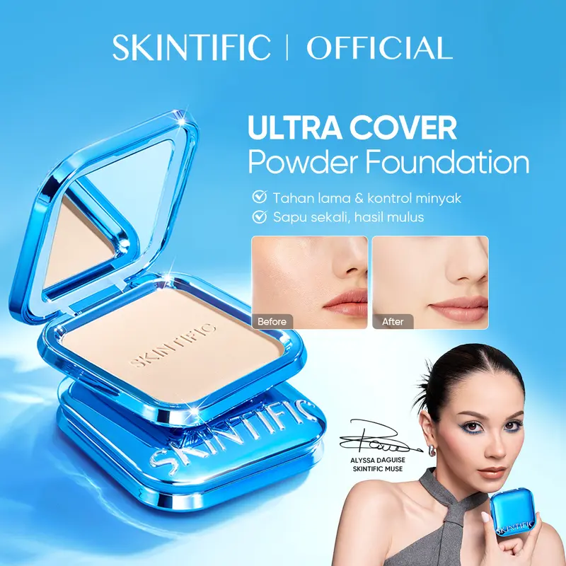 MAGEFY Oil Controller Loose Powder // Pressed Powder Bedak Padat