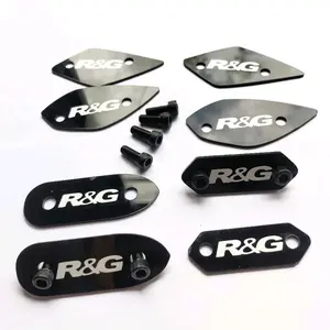 Mirror blanking cover tutup Spion R15 V3 R15 V4 CBR 150R  K45r K45g cover tutup spion Ninja 250 fi R25 new R25 old mirror blanking Suzuki GSX-R CBR 250 R