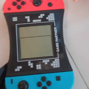 DOUBLE SIX MAINAN ANAK BRICK GAME TETRIS 9999 GAMEWATCH GAMEBOT BALOK JADUL WARNA RANDOM