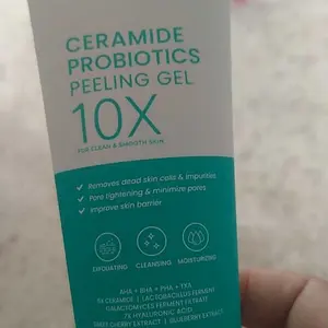 HANASUI Ceramide Probiotics Peeling Gel - Eksfoliasi Gel Wajah Perbaiki Skin Barrier Mencerahkan dan Angkat Sel Kulit Mati Komedo