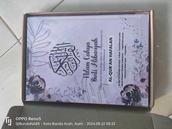 Product Review of Quran Custom Nama by Nadira.id Ukuran A5 from @**💎 3