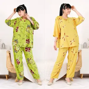 Batik Premium Live Sale - Produk Berkualitas Ld 110 standard BY BOUTIQUE-FS setelan wanita kekinian motif sunan nan Baju Bunga Celana Panjang Rayon PART 2 Cantik Nyaman Formal