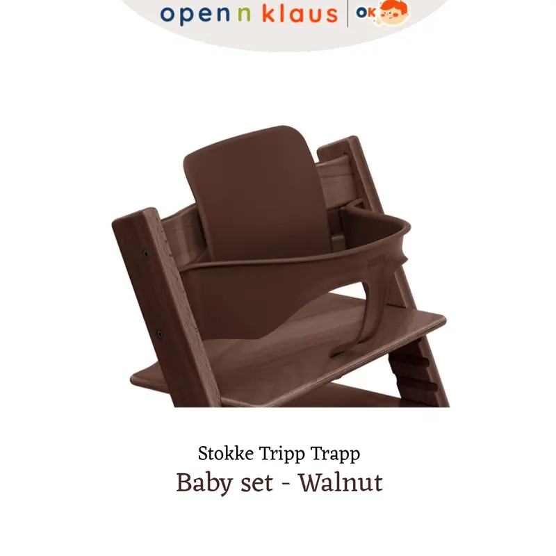 STOKKE Baby set - Guardrail and extended gliders-   for Tripp Trapp Adjustable High chair MPASI bayi 6