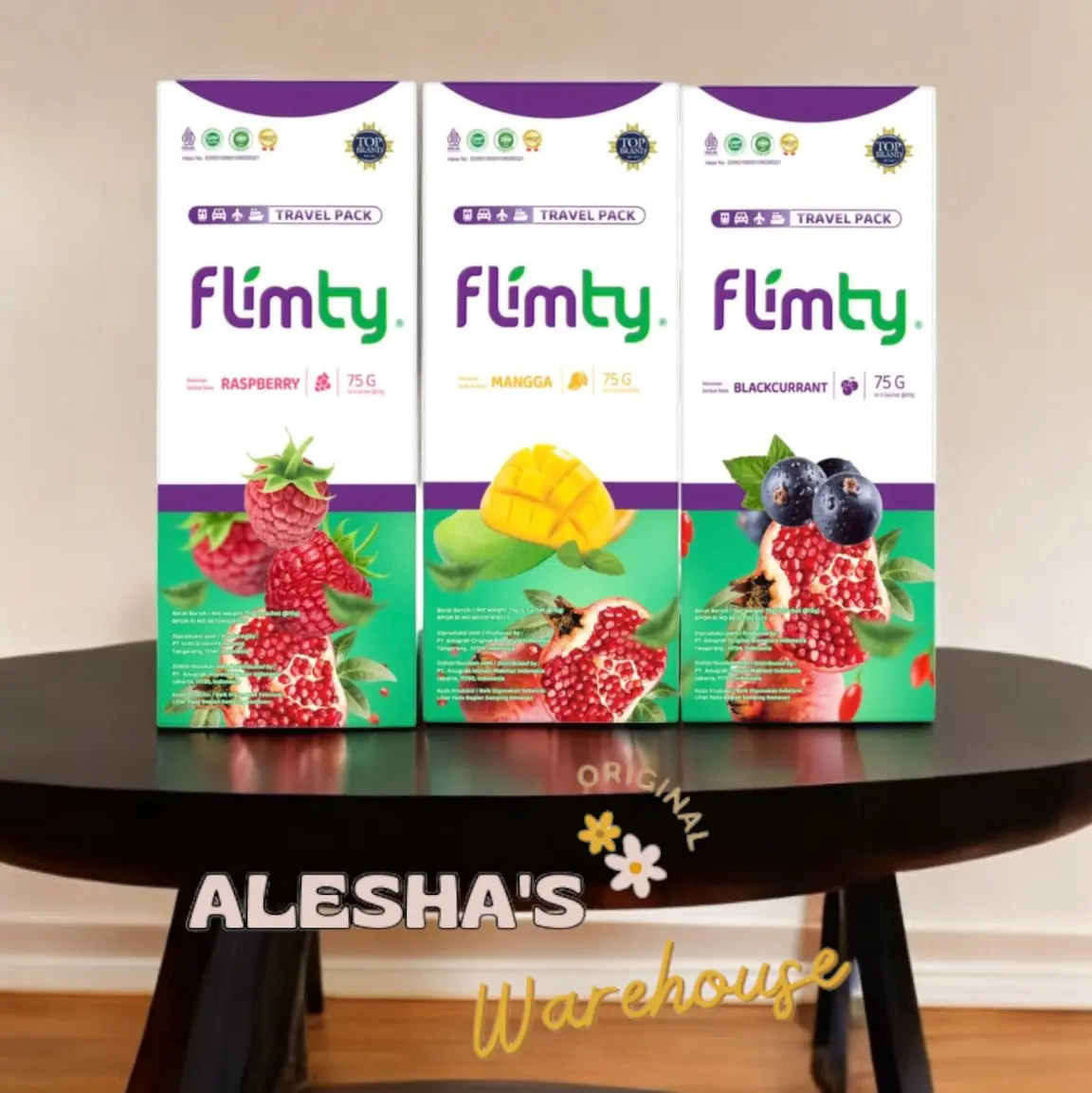FLIMTY FIBER Rasa Raspberry, Blackcurrant, Mango