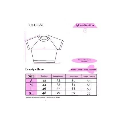 Product Introduction of Brandywithme | Chio Croptop - Croptee Slimfit Atasan Kaos Wanita vol.11 0