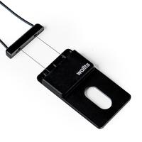 Gambar Wallts Hanna Black Lanyard Name Tag ID Card Tarik Tali Yoyo dari Wallts Kota Bandung 5 Tokopedia